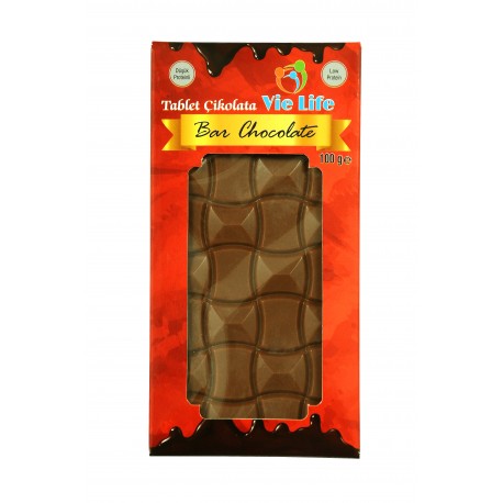 Düşük Proteinli Tablet Çikolata - 100 g